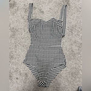 Montce one piece swimsuit gingham